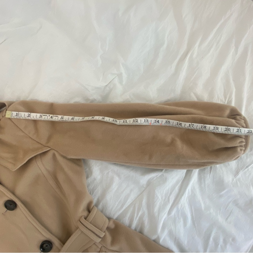 Banana Republic Tan Wool/Cashmere Coat - Picture 11 of 16